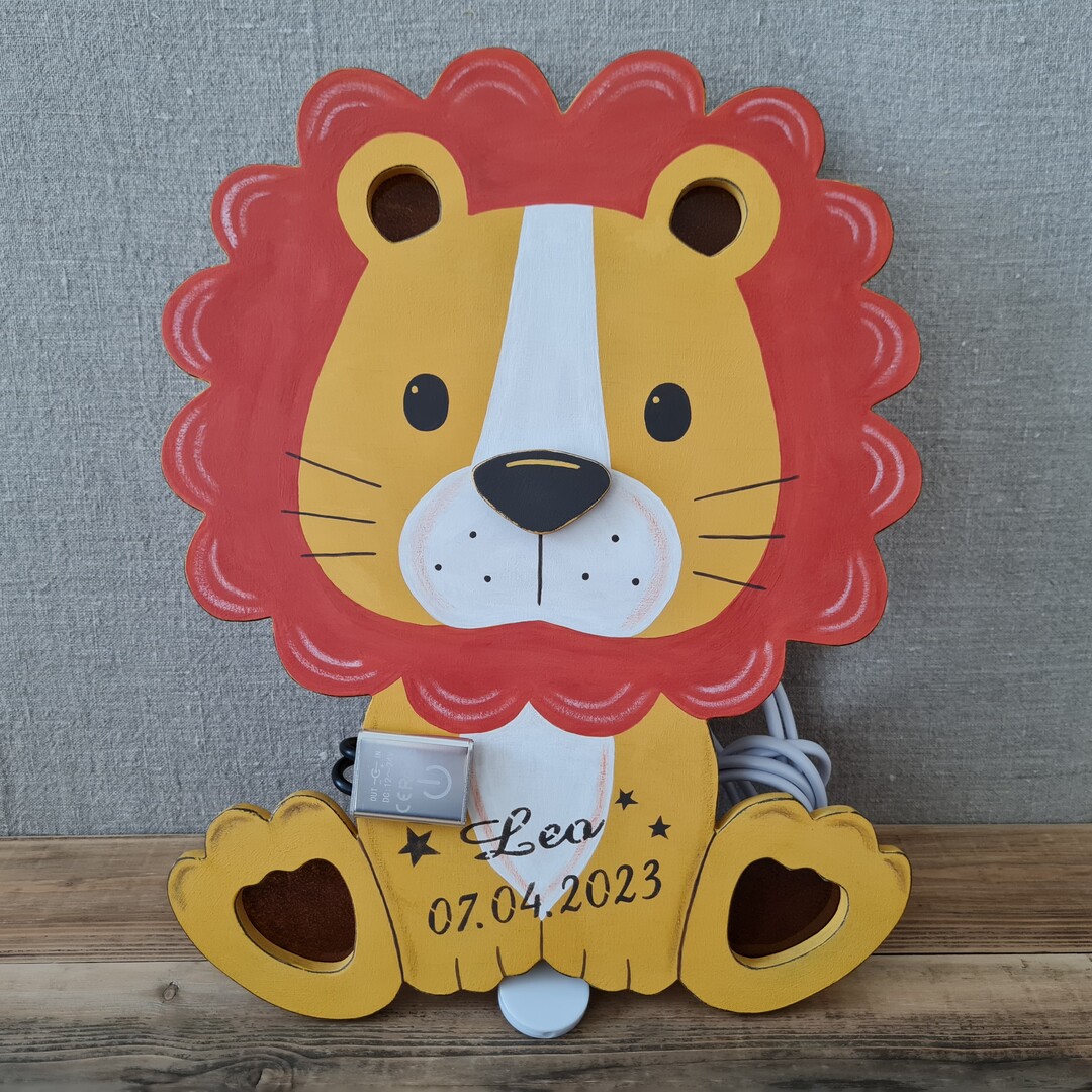 Schlummerlampe Löwe Leo