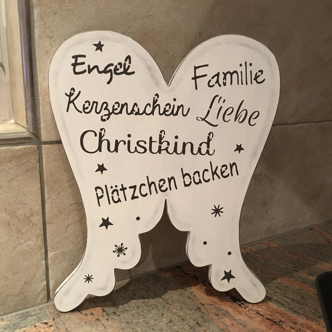 Engelflügel "Weihnachten"